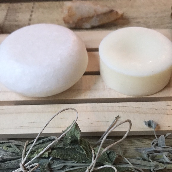 UNSCENTED Shampoo&Conditioner set/ Promotes hair growth / Mountain Mom Soap Co - Picture 2 of 8